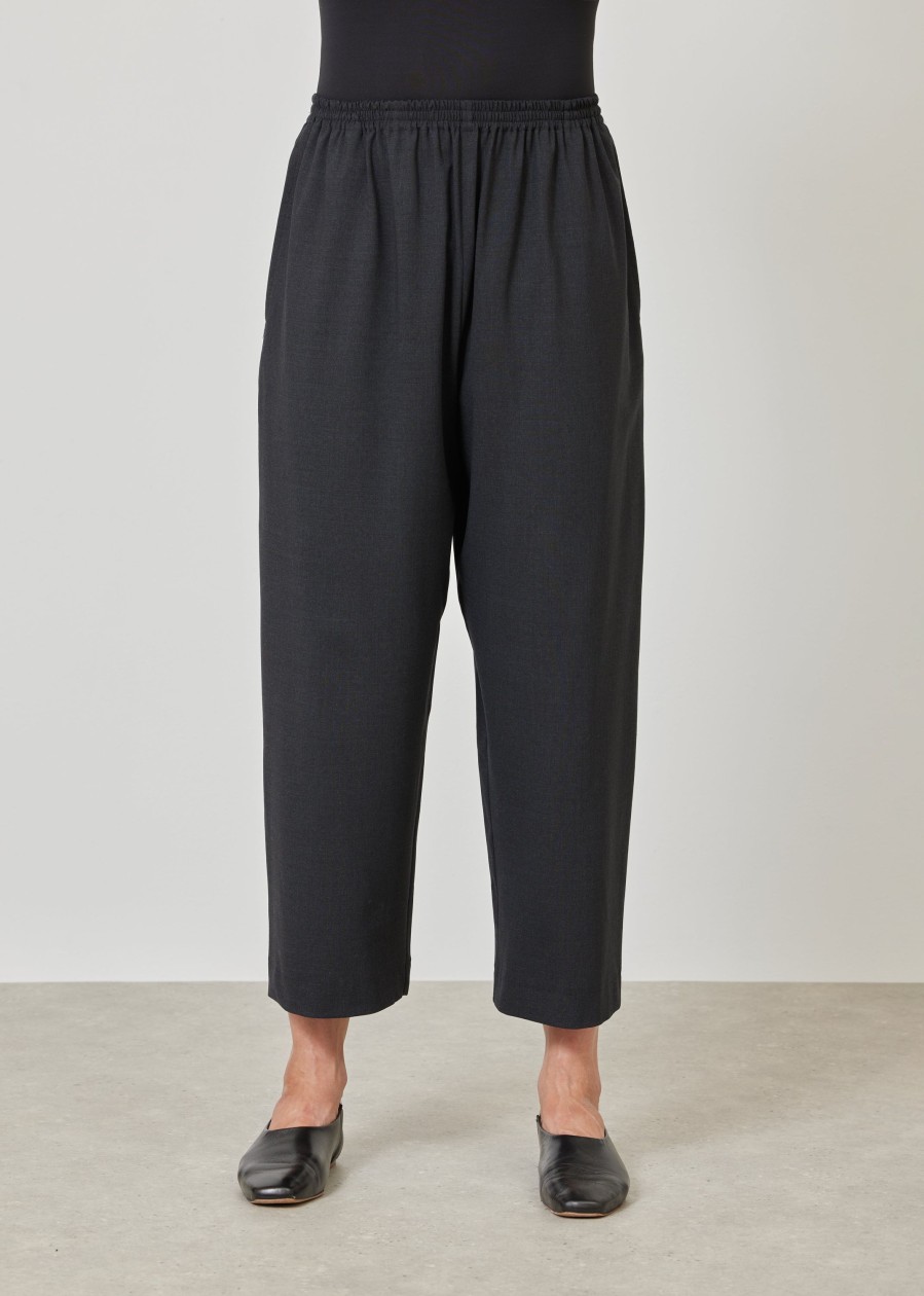 Women Eskandar | Japanese Trouser Coal