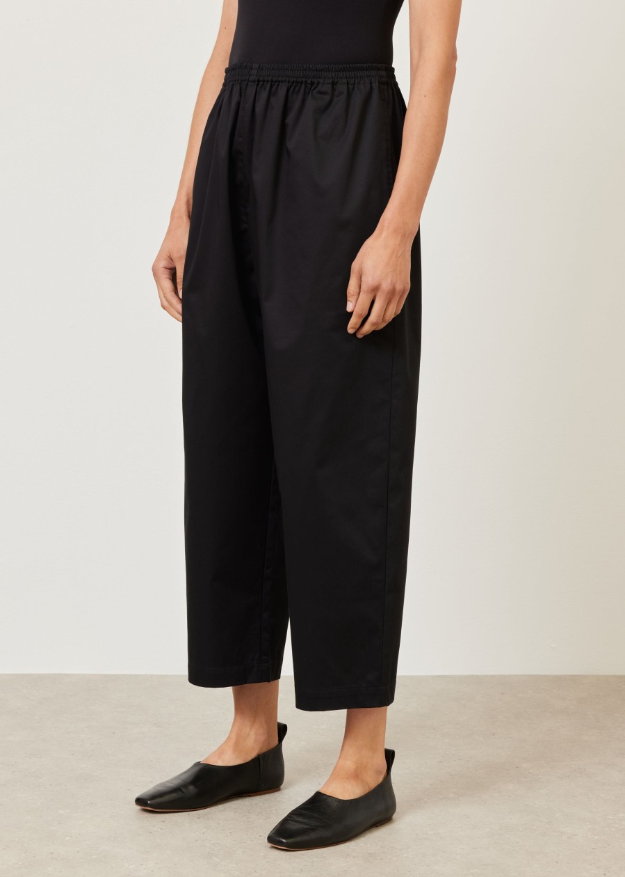 Women Eskandar | Japanese Trouser Black