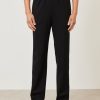 Women Eskandar | Narrow Trouser Black