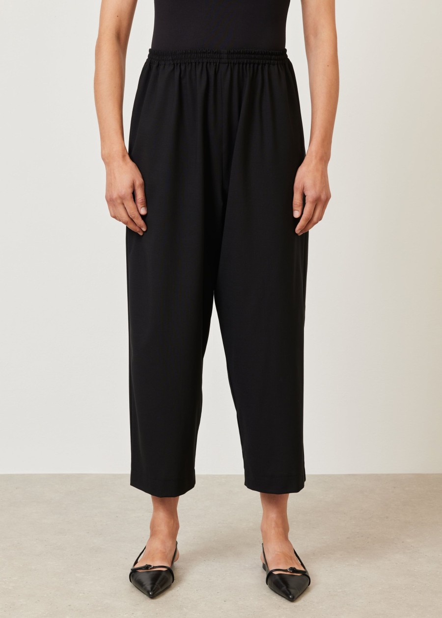 Women Eskandar | Japanese Trouser Black