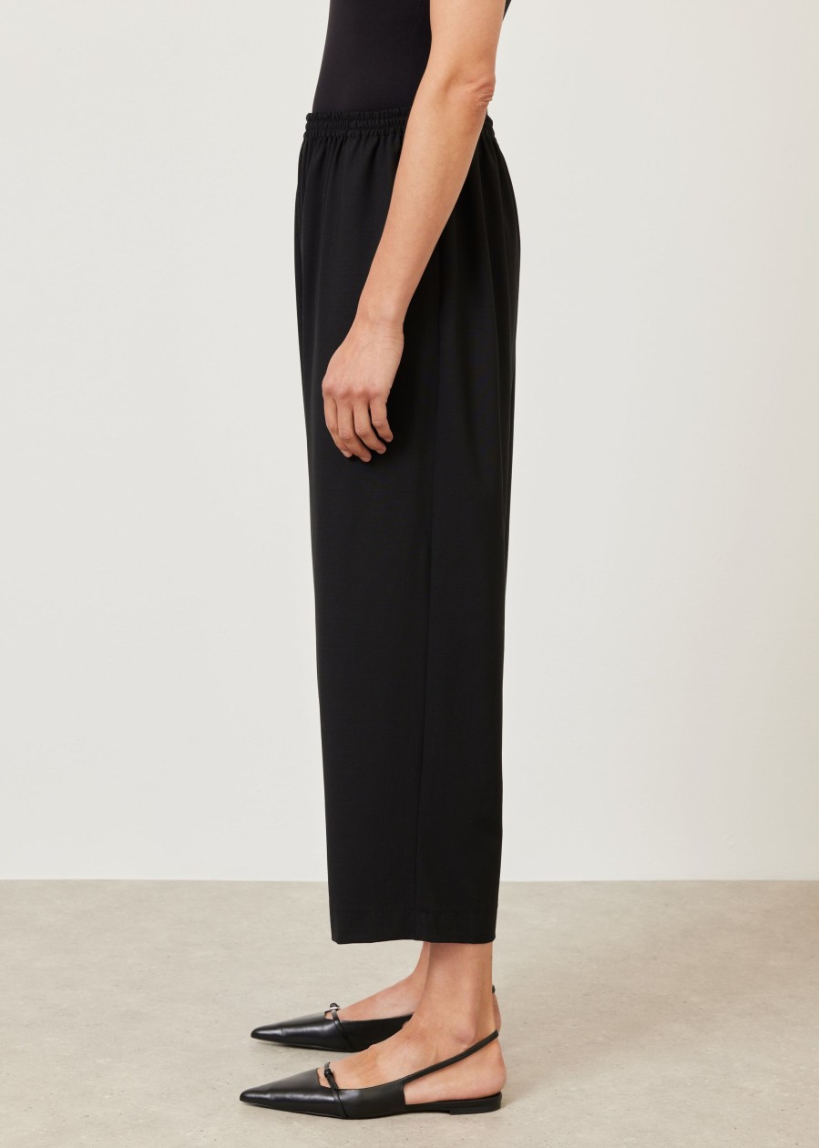 Women Eskandar | Japanese Trouser Black