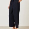 Women Eskandar | Japanese Trouser Navy