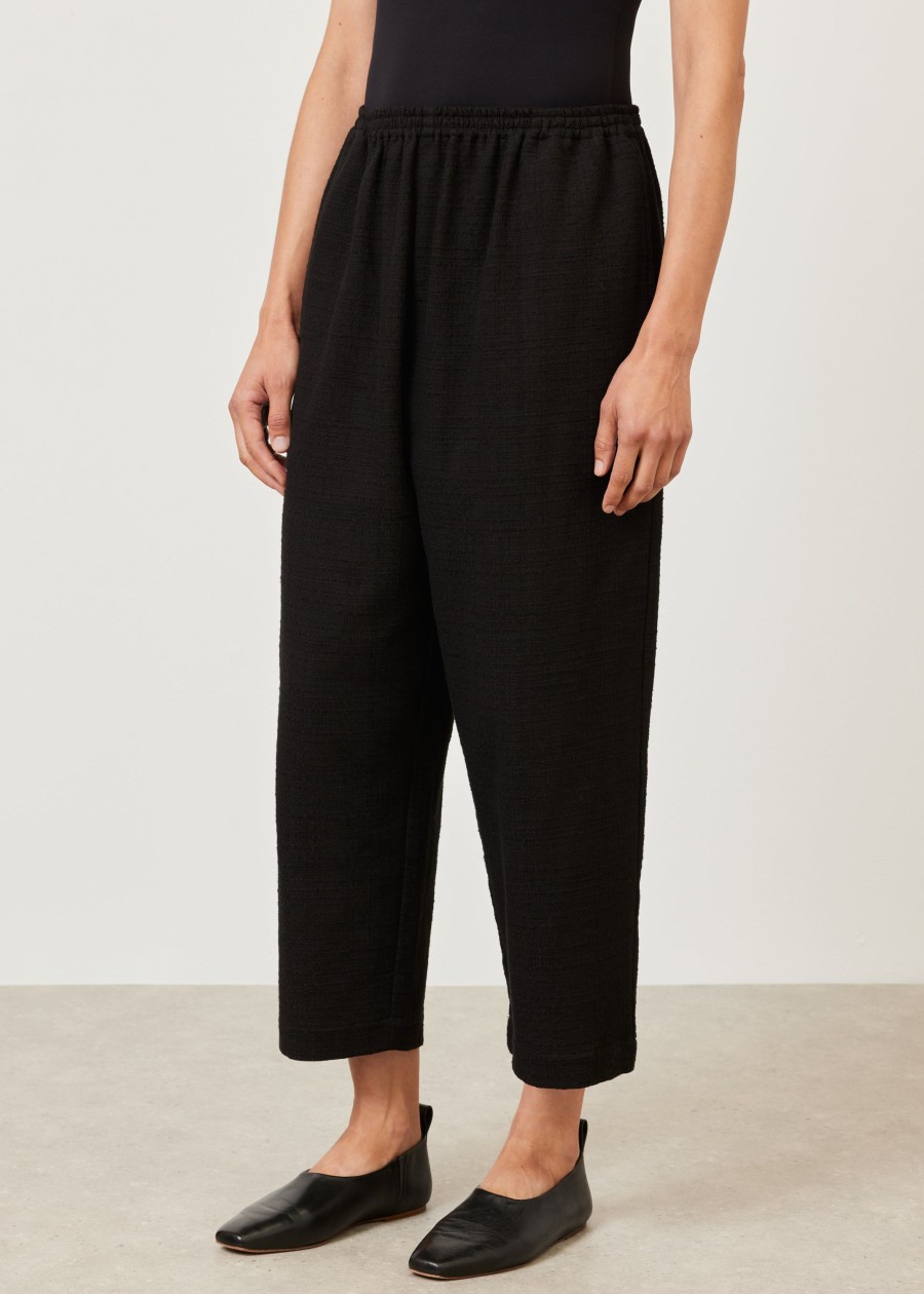 Women Eskandar | Japanese Trouser Black