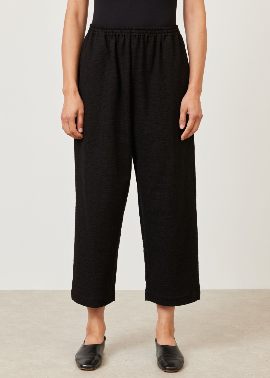 Women Eskandar | Japanese Trouser Black